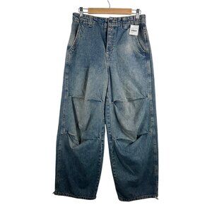 We the Free Newbies Slouchy wide leg jeans 90s retro boho sz XS